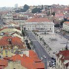 Praça do Rossio, Lisbonne, Portugal