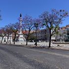 Praça Dom Pedro IV in Lissabon