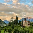 Prabione/Tignale - Abendstimmung mit Monte Baldo