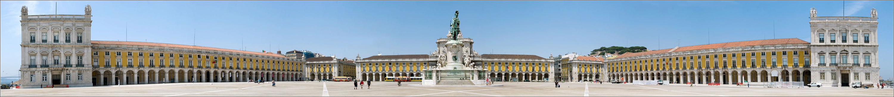 Praca do Comercio in Lissabon