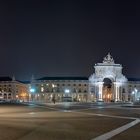 Praca do Comercio Pano bei Nacht