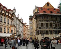 Prachtvolle Fassaden in Prag