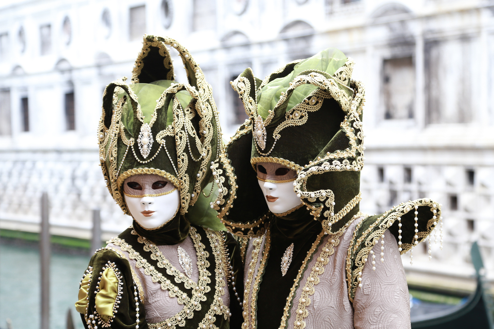 Prachtvoller Karneval in Venedig