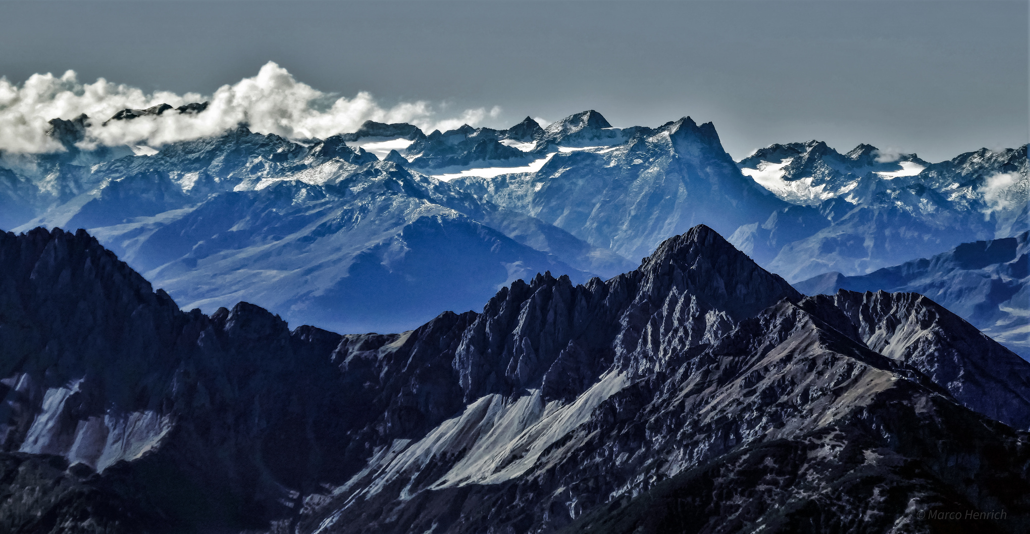 prachtvolles Bergpanorama