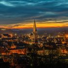 Prächtig: Blick auf die Stadt Landshut