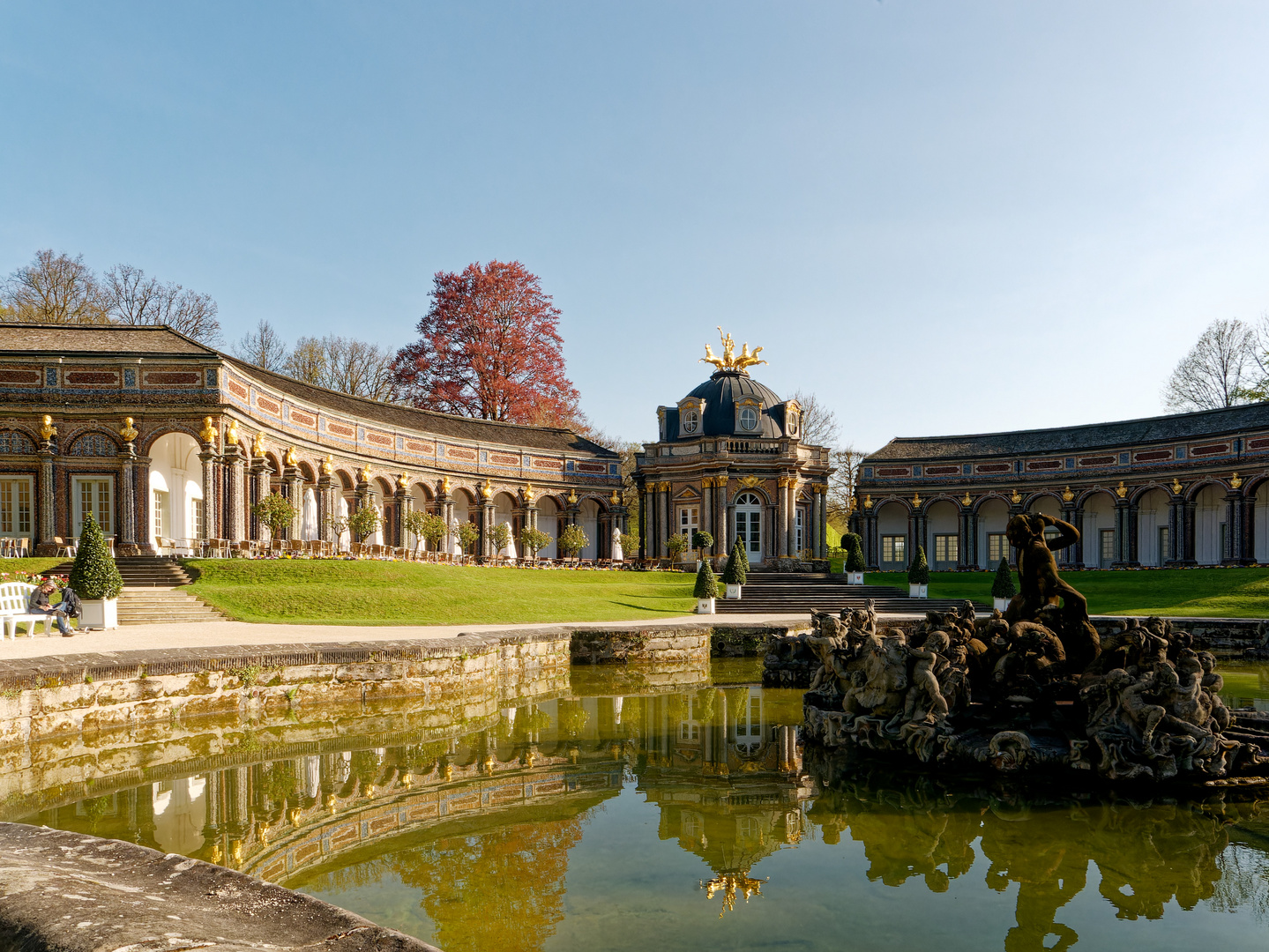 Prächtiger Park... die Eremitage in Bayreuth