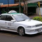 "Prächtiges" Taxi in Ciudad Este, Paraguay