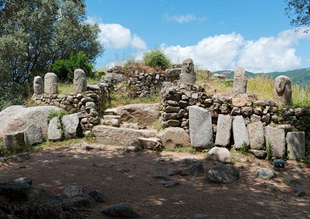 prähistorischer Fundort Filitosa (Zentralmonument)