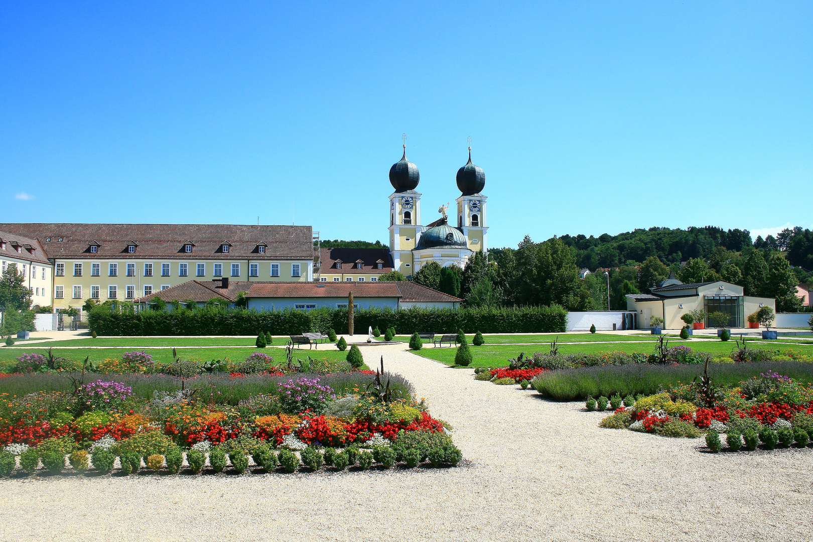 Prälatengarten Kloster Metten