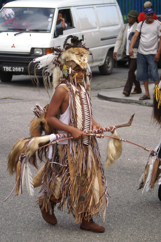 Prärieindianer in der Karibik