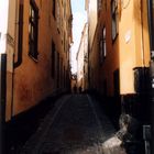 Prästgatan in Stockholm`s Altstadt