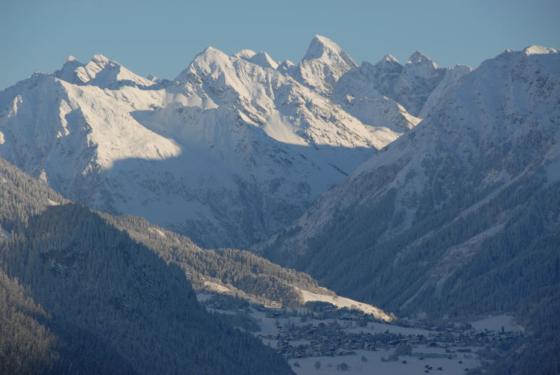 Prätigau in winterlicher Pracht