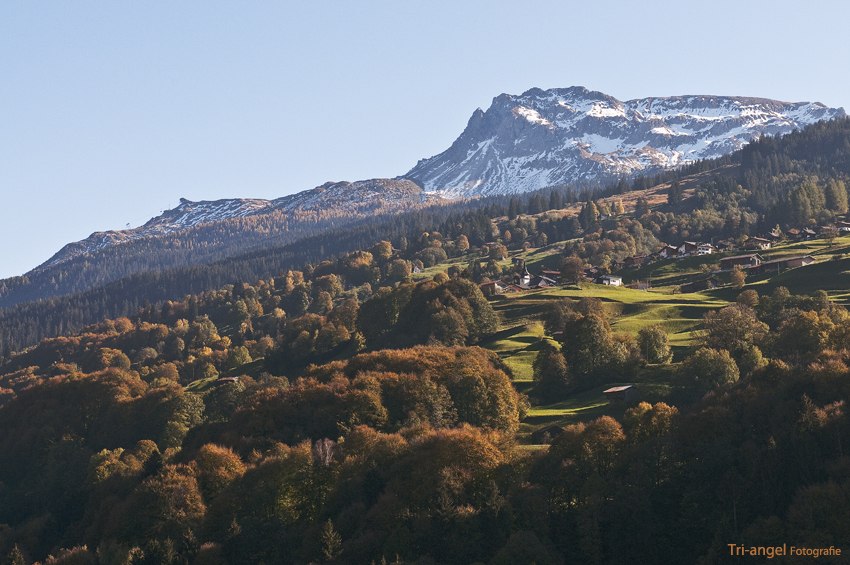 Prättigau im Herbstkleid