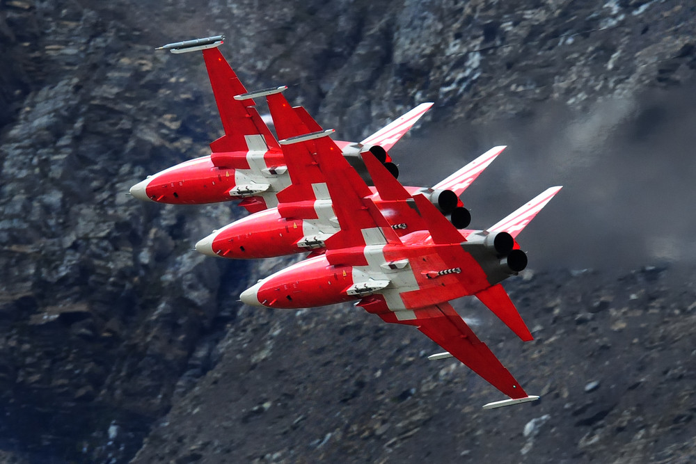 Präzision auf der Axalp 2009