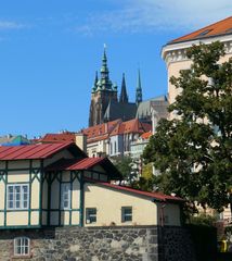 Prag 2019 - Blick zur Burg 