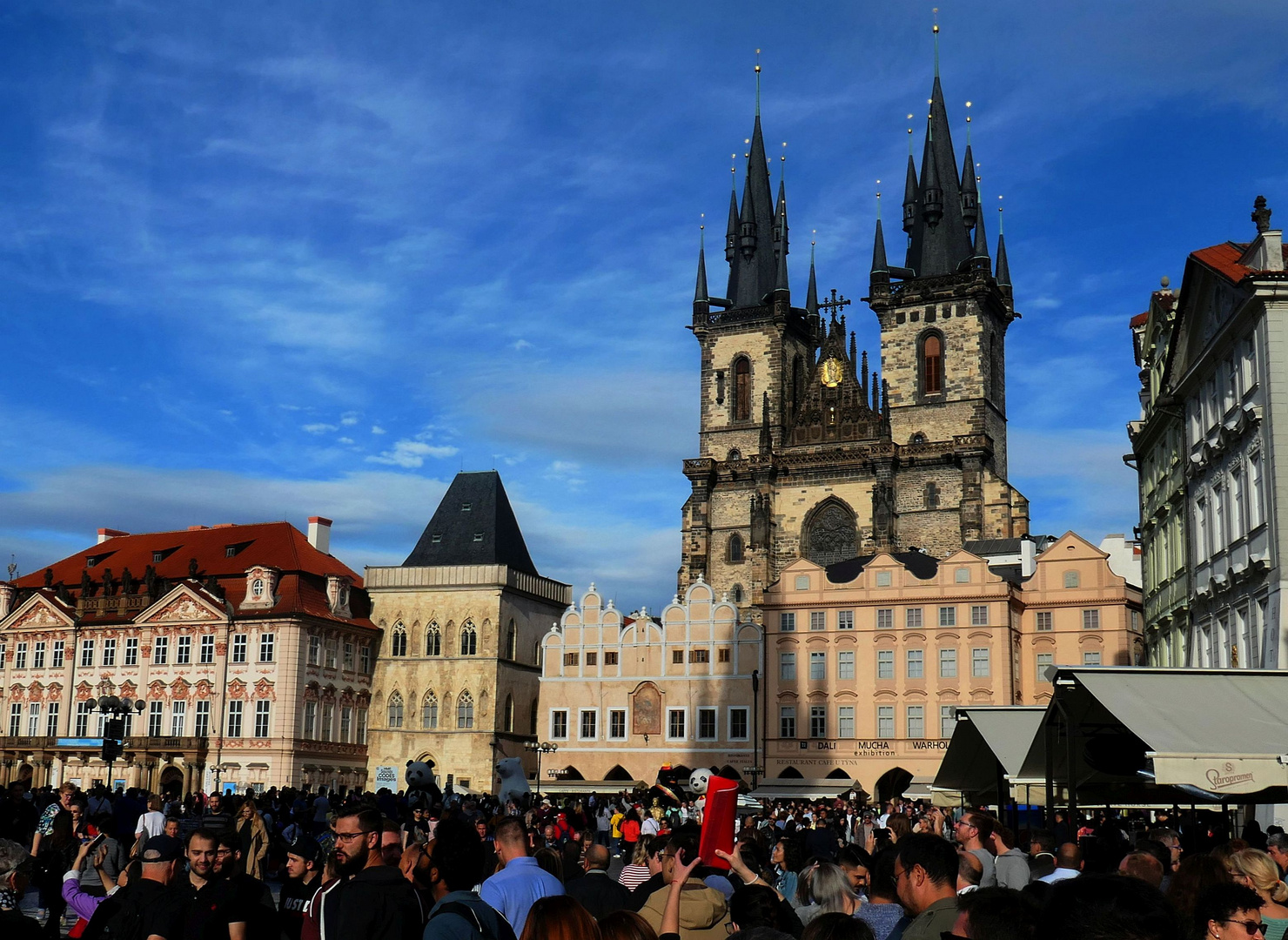 Prag 2019 - Menschenmassen - Altstädter Ring