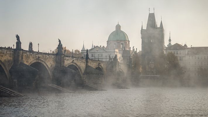 Prag - 30. Oktober,  8.15 Uhr
