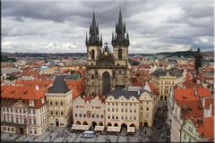 PRAG 8 - BLICK VOM RATHAUSTURM