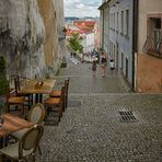 Prag  abwärts gesehen