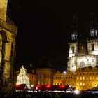 Prag, Altstadt bei Nacht