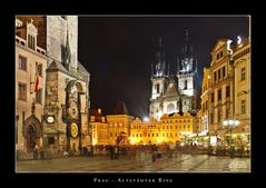 Prag - Altstädter Ring - Nachts