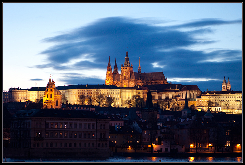 Prag am Abend