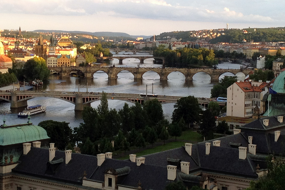 Prag am Abend