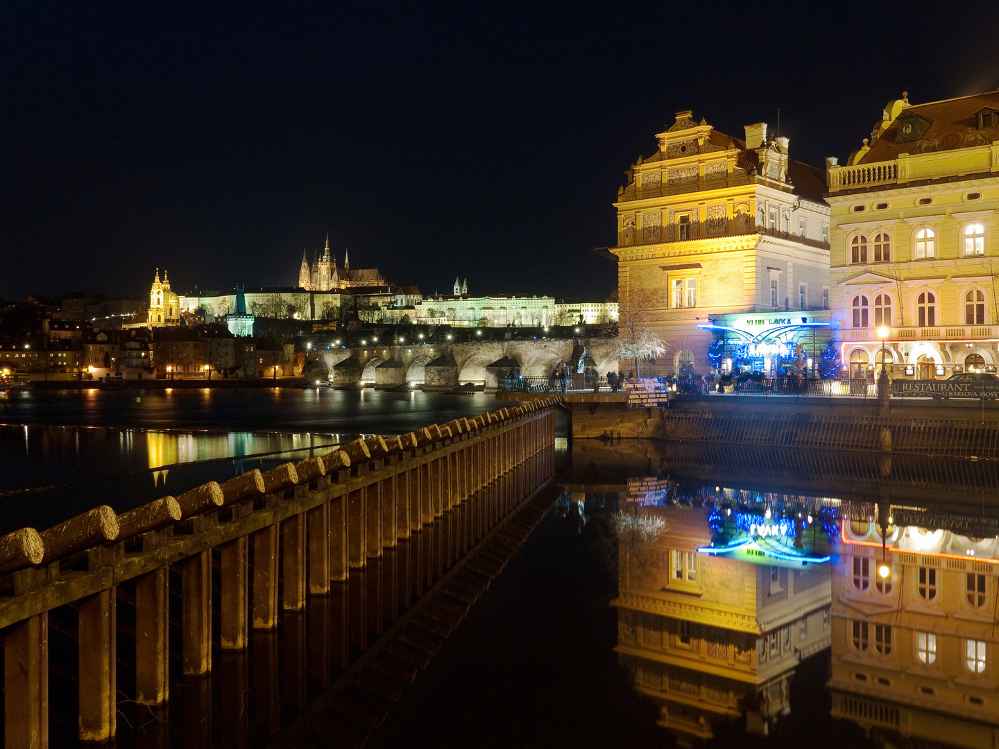 Prag am Silvesterabend