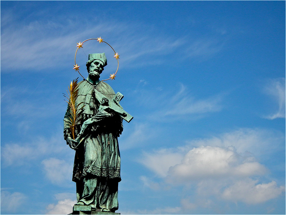 Prag - Ansichten einer Stadt / Karlsbrücke - Statue