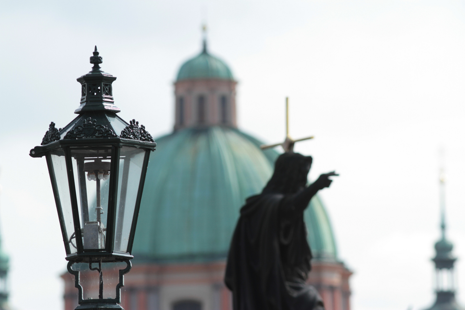 Prag - auf der Karlsbrücke