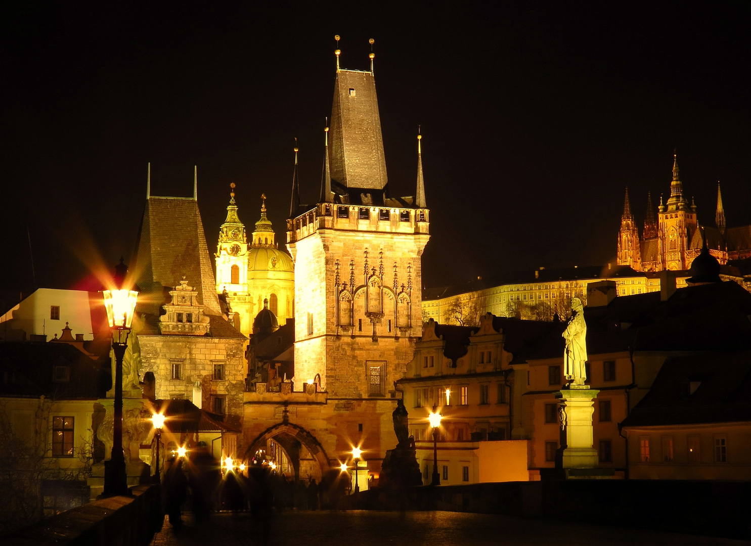 Prag bei Nacht