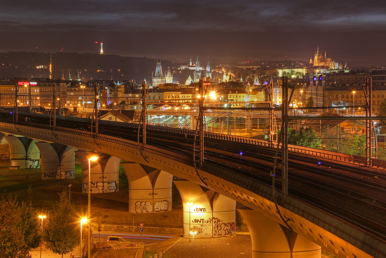 Prag bei Nacht