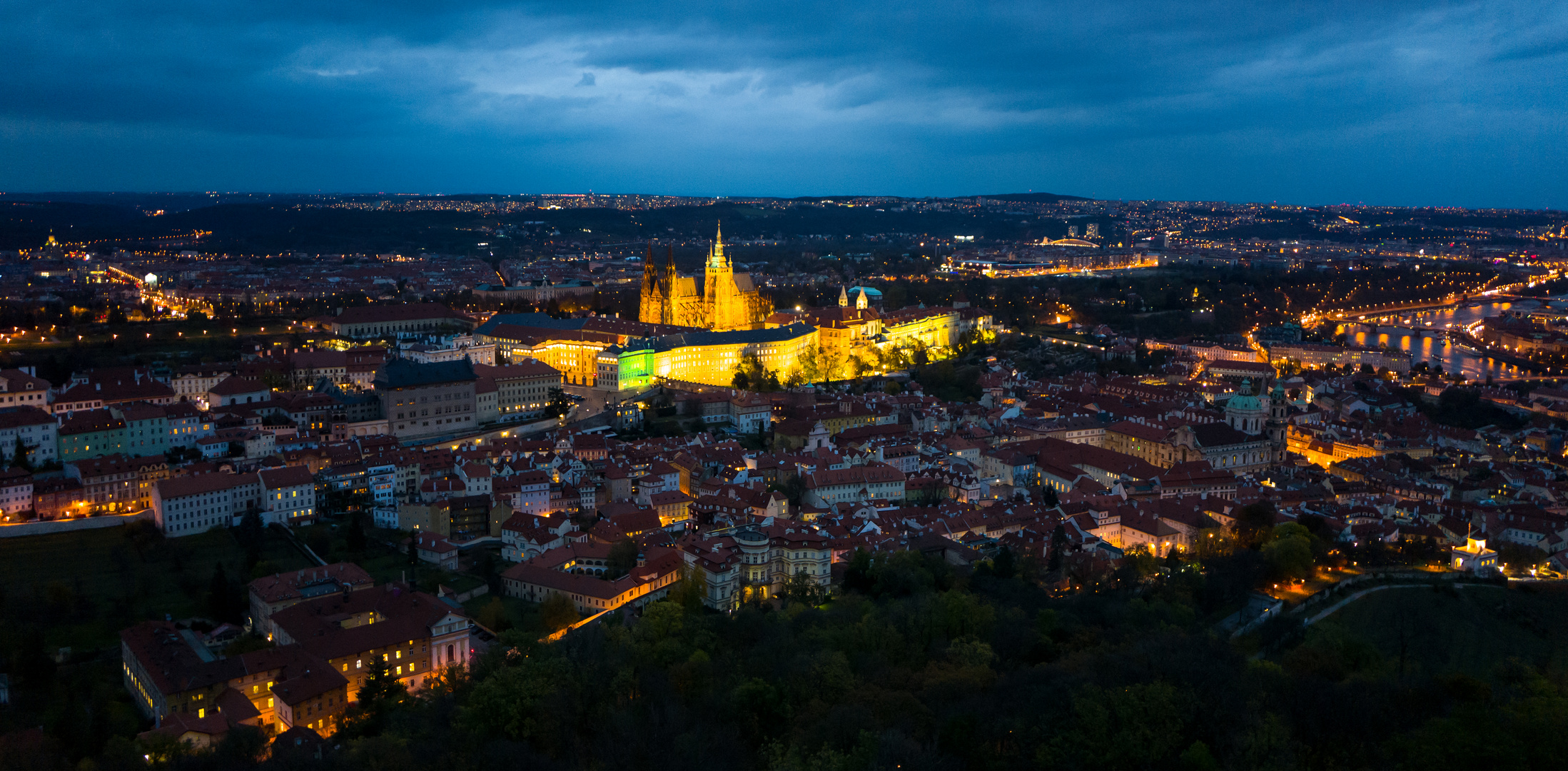 Prag bei Nacht 