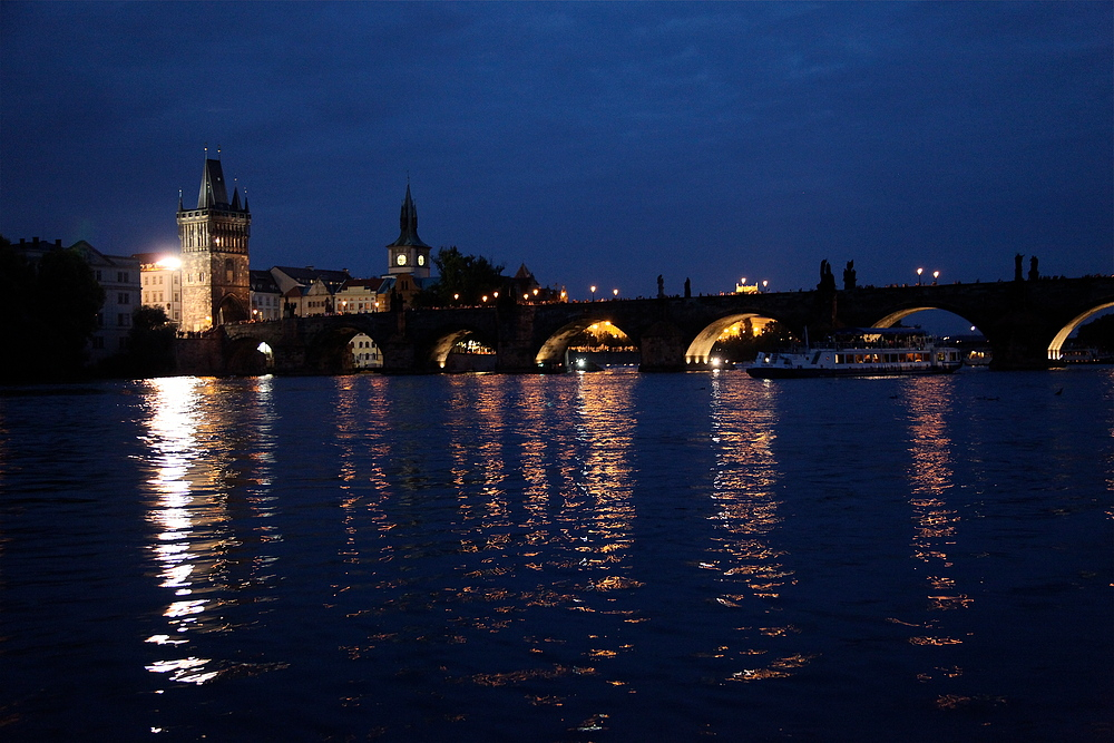 Prag bei Nacht / Praga de noche