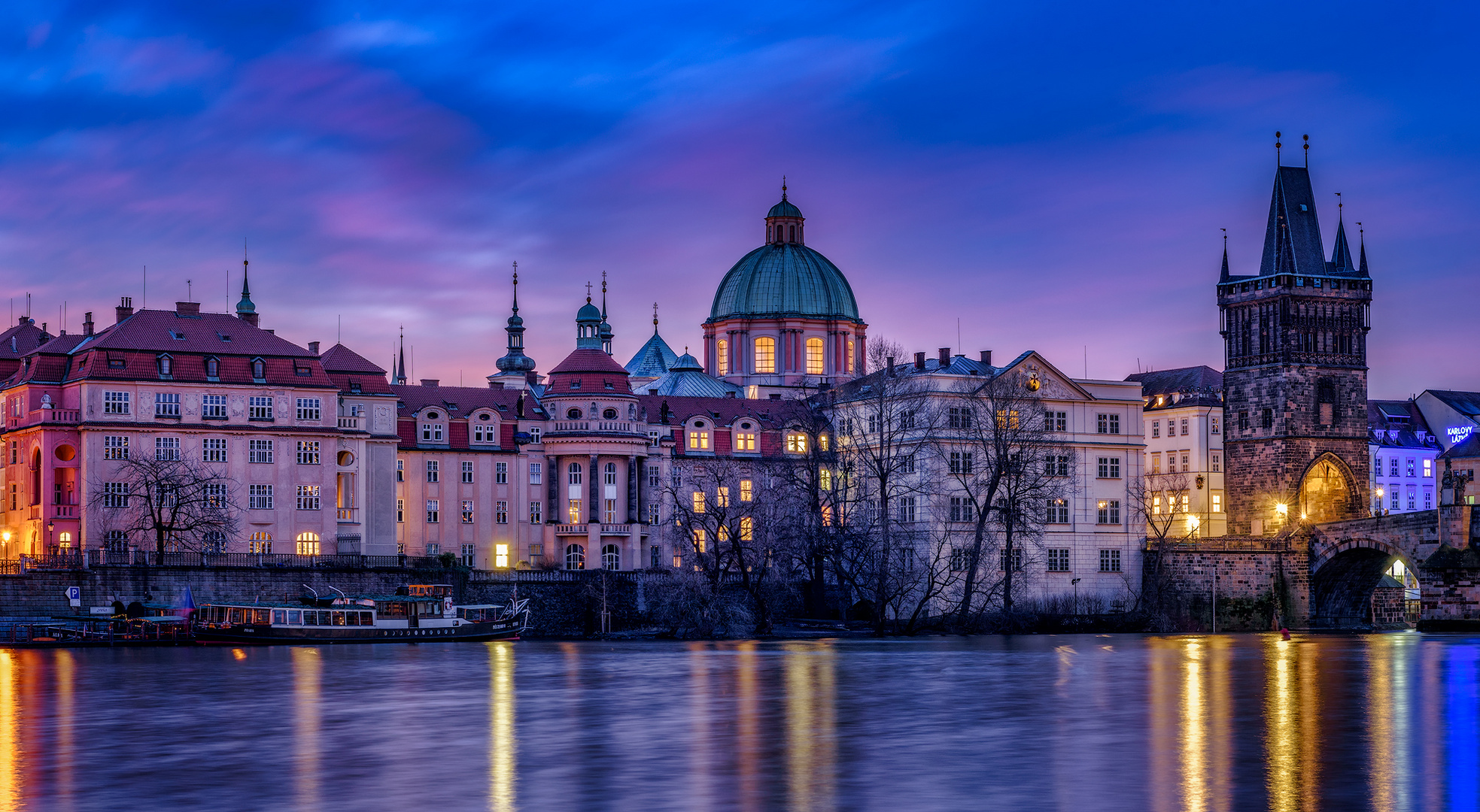 Prag Blaue Stunde