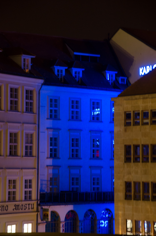 Prag blaues Haus