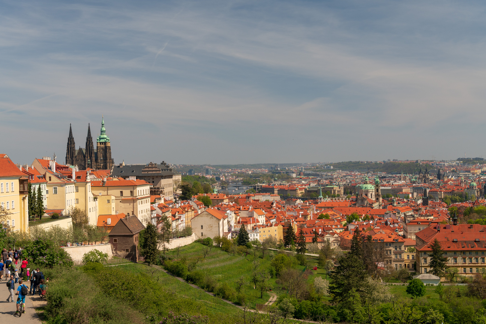 Prag - Blick auf die Stadt 