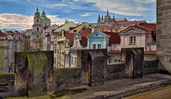 PRAG  - Blick vom Altstädter Brückenturm -