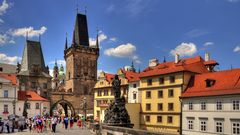 Prag - Blick von der Karlsbrücke