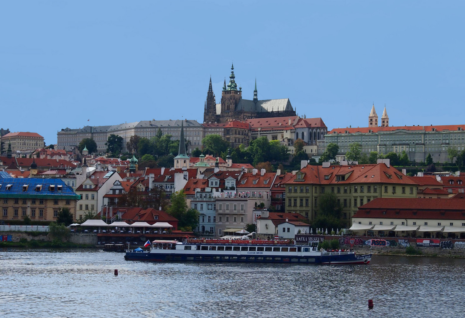 Prag - Blick zum Veitsdom