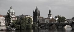 Prag: Blick zur Karlsbrücke