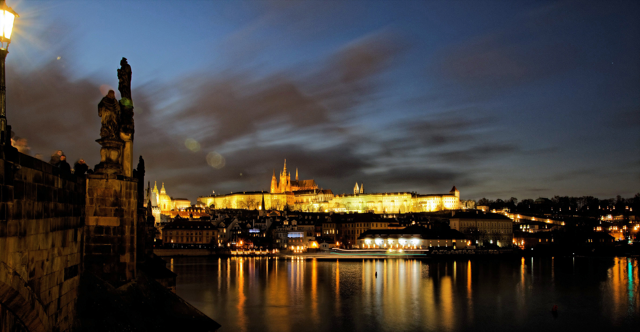 Prag, Blick zur Prager Burg