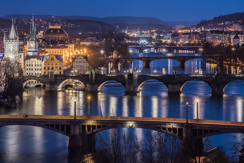 Prag Brückenpanorama