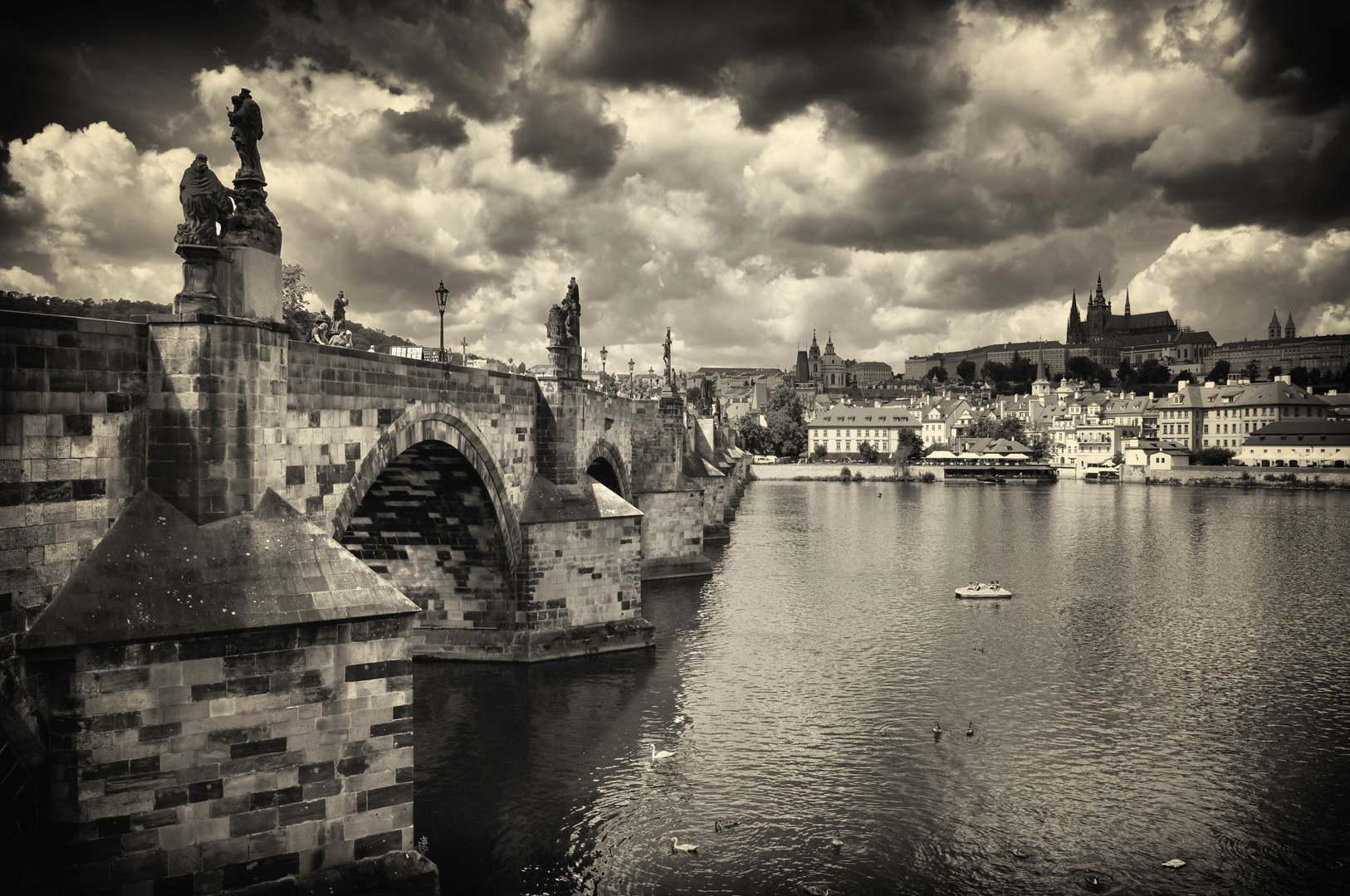  Prag Charls Bridge - Karls Brücke -