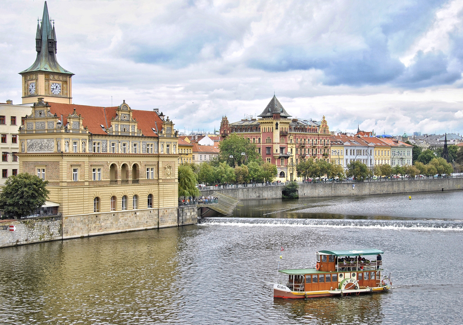 Prag - Die Moldau-