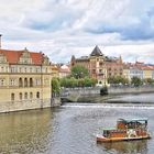 Prag - Die Moldau-