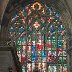 Prag - Fenster im St. Veits Kathedrale