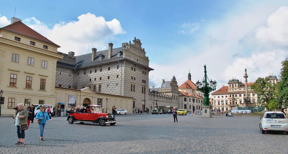 Prag - Hradschin- Platz -