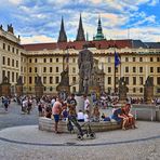 PRAG   - Hradschiner Platz  -