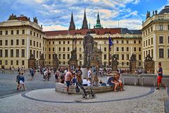 PRAG   - Hradschiner Platz  -